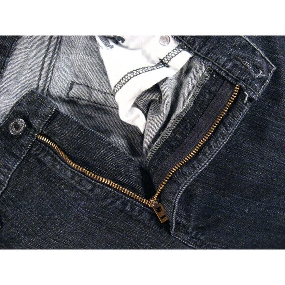 LEVIS 514 Womens Black CUTOFF JEANS SHORTS 38 x 32 HIGH WAISTED - Picture 4 of 10